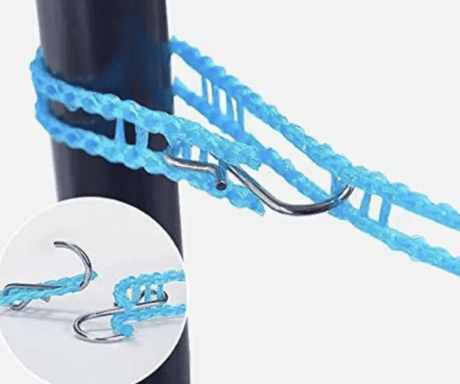 Rope For Drying Clothes Nylon Retractable Clothesline  (5 m) - Image 3